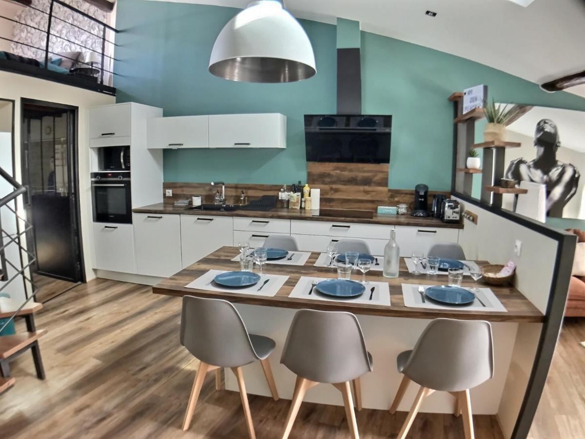 Myzenplace - Duplex 100M2 Cosy, Atypique, Situation Ideale, Parking Montélimar Dış mekan fotoğraf