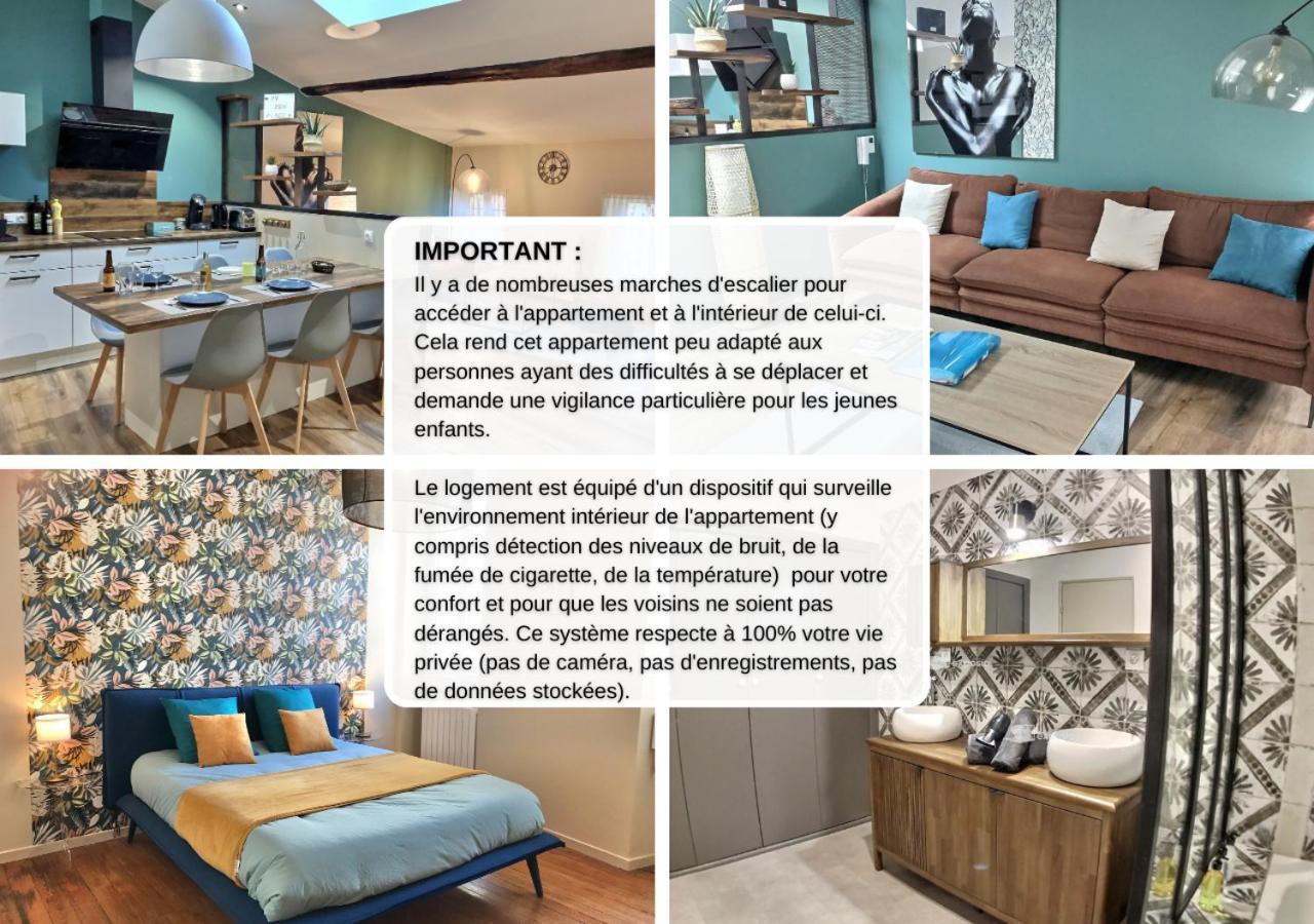 Myzenplace - Duplex 100M2 Cosy, Atypique, Situation Ideale, Parking Montélimar Dış mekan fotoğraf